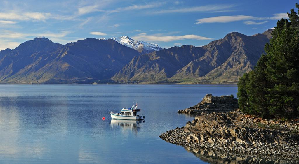 The Camp - Danau Hawea Bagian luar foto