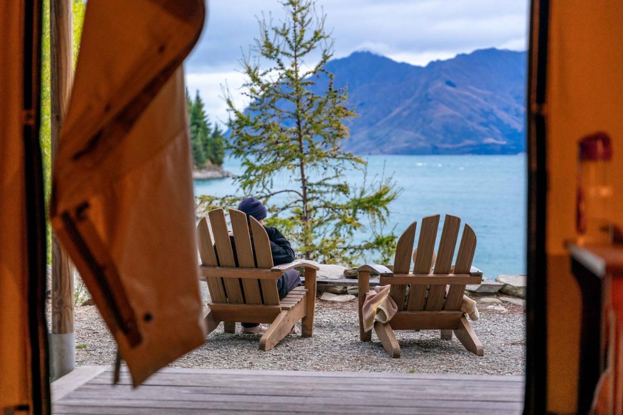 The Camp - Danau Hawea Bagian luar foto